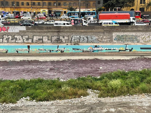 Así luce el Río Rímac en la actualidad. Foto: La República   