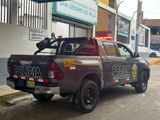  Víctima fue trasladada al Centro Materno Infantil de San Genaro. Foto: La República   