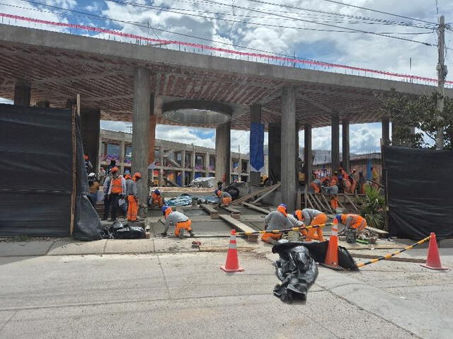 Así luce el Estadio Las Américas cuya ejecución está a cargo del Gobierno Regional de Ayacucho. Foto: difusión   