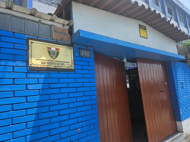 Colegio San Vicente de Paul. Foto: Rosario Rojas/La República   