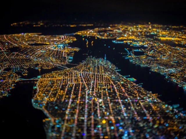  Vista panorámica de la ciudad más iluminada de Estados Unidos y favorita de los turistas del mundo. Foto: CDN<br>    