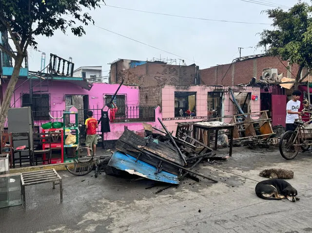 Un total de 16 familias resultaron afectadas por incendio en el Callao