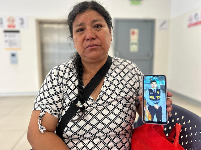 Madre de Brayan René Pérez exige la ayuda de las autoridades tras el ataque ocurrido en Huaycán. Foto: Dayana Huerta. Madre de Brayan René Pérez exige la ayuda de las autoridades tras el ataque ocurrido en Huaycán. Foto: Dayana Huerta.