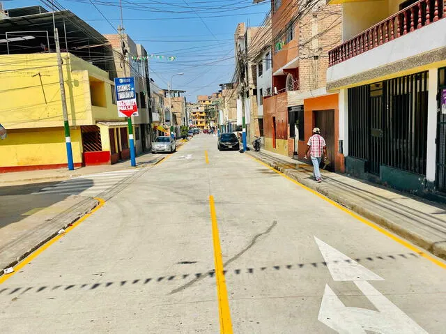 Nuevas vías en SJM 2025. Foto: Municipalidad de SJM Nuevas vías en SJM 2025. Foto: Municipalidad de SJM