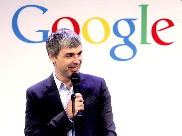  Larry Page, fundador de Google. Foto: internet 