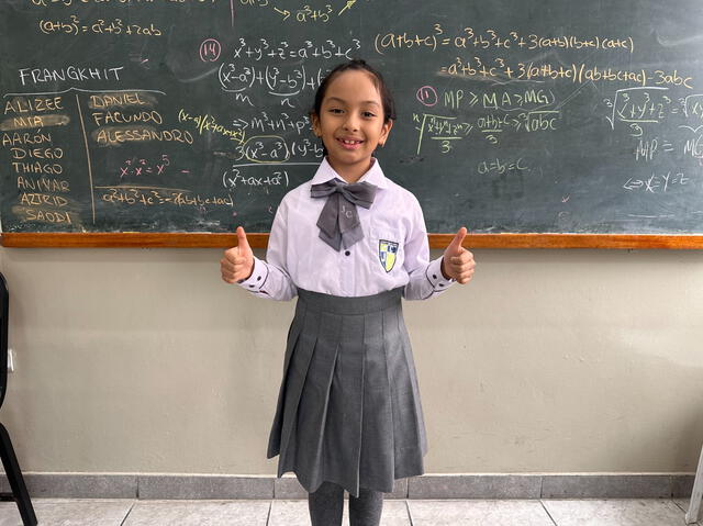 La pequeña niña genio. Foto: Cortesía La pequeña niña genio. Foto: Cortesía