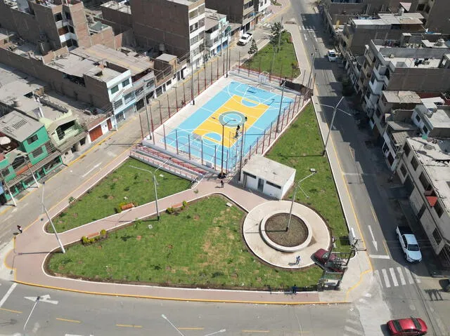  El parque en Mariscal Cáceres es parte de un paquete de obras aprobado por la Municipalidad de San Juan de Lurigancho. Foto: Municipalidad de SJL   