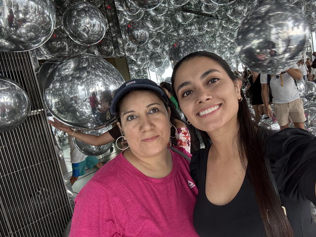  Natalia tuvo el apoyo incondicional de su madre, quien estaba en Estados Unidos desde hace casi 6 años. Foto: Natalia Fino.   