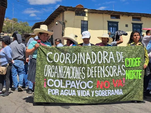  Comunidades campesinas se han opuesto en más de una oportunidad al proyecto minero Colpayoc. Foto: Red Muqui   