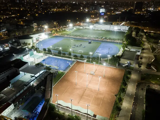 Convenio cederá parte de la cancha de fútbol 7 y 11 del Polideportivo de San Isidro, según la municipalidad. Foto: Municipalidad de San Isidro.   
