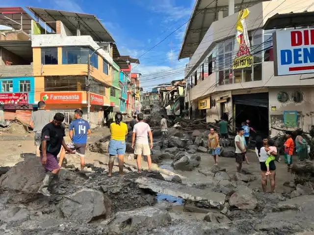 Pobladores documentaron la situación en redes sociales. Foto: difusión.   