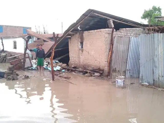 Lluvias en Lambayeque dejan a familias sin hogar  [FOTOS]