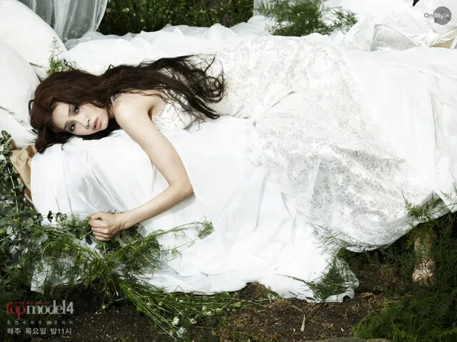 Jung Ho Yeon en sesiones de Korea's next top model. Foto: Onstyle