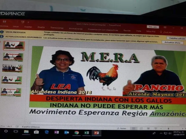 Loreto: Intervienen municipalidad cuando realizaban propaganda