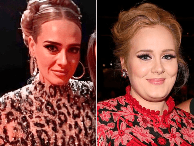 Adele compartió en sus redes cómo iba quedando mientras bajaba de peso.
