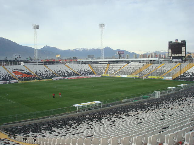 Estadio Monumental (David Arellano) está ubicado en la comuna de Macul en la ciudad de Santiago, Chile. Foto: didusión