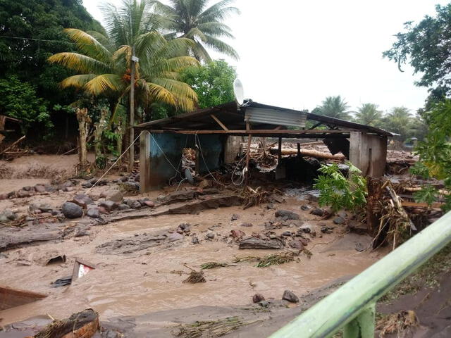 Vraem: 80 damnificados dejó desborde del río Sivia Mayo [Fotos]