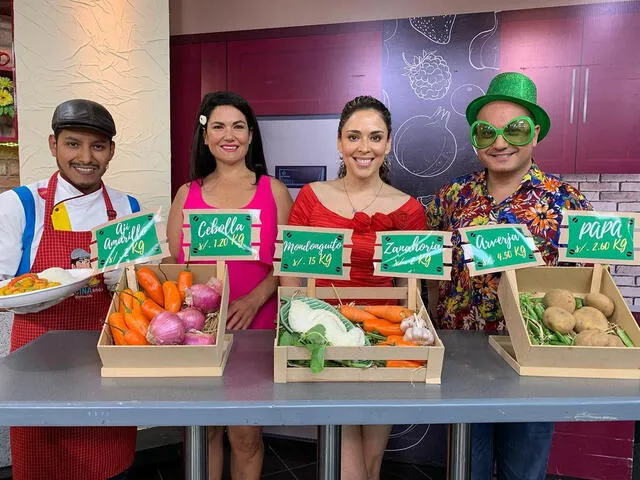 Daniela Cilloniz estuvo como invitada en el segmento de cocina del programa “D’ mañana”. Foto: Instagram