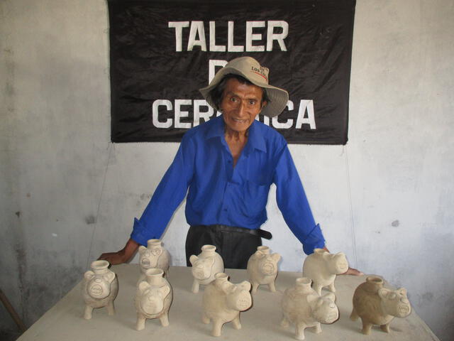 Taller de cerámica de Enrique Niquin. Foto: Facebook/Enrique Niquin