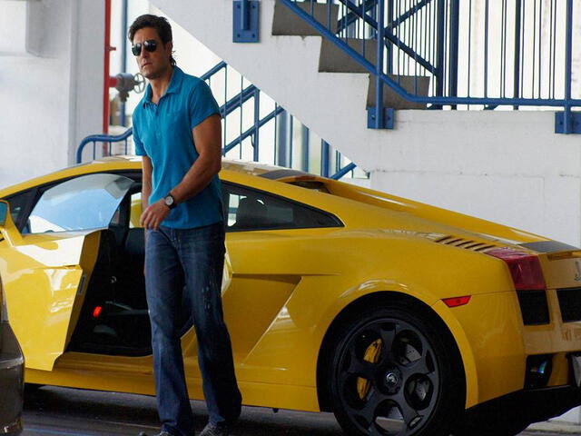 Fernando Colunga posee un Lamborghini Gallardo. Foto: TVyNotas