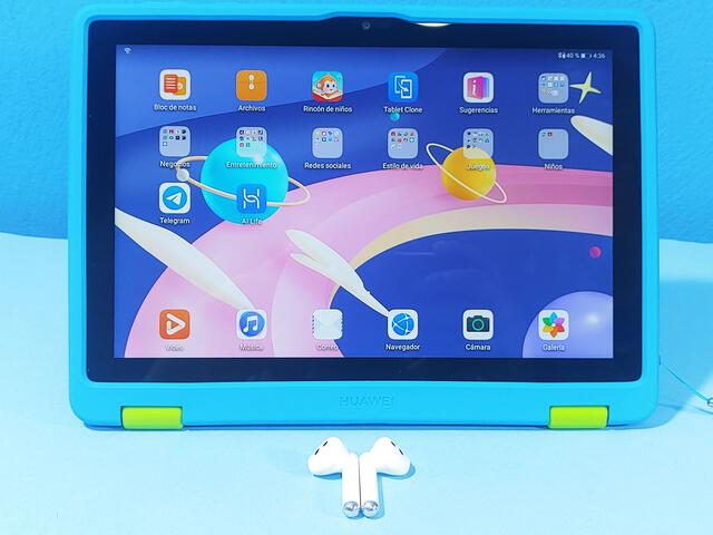 Huawei FreeBuds 4 puedes conectarlos a tablet, teléfonos o portátiles