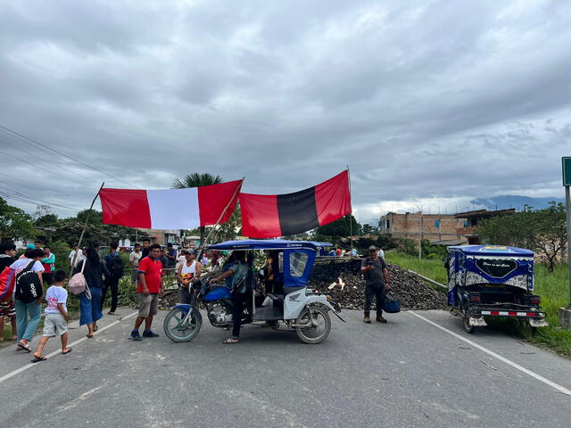 Paro de ronderos en San Martín