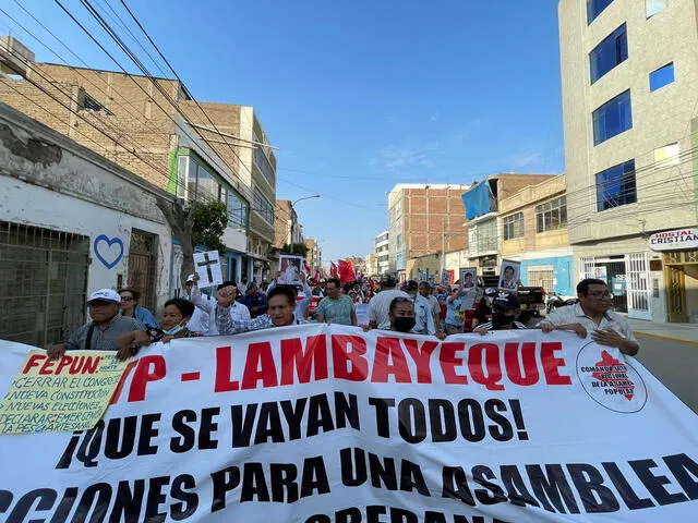 protestas Lambayeque