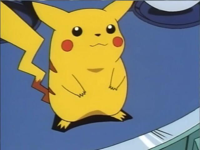 Así era Pikachu hace más de 20 años. Foto: difusión.