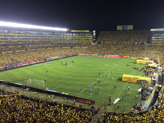 Estadio Monumental Isidro Romero Carbo de Guayaquil. Foto: Barcelona de Guayaquil.