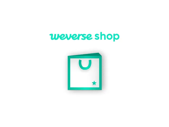 Logo de Weverse shop. Foto: captura Weverse