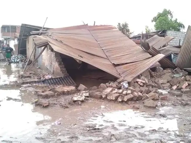Lluvias en Lambayeque dejan a familias sin hogar  [FOTOS]