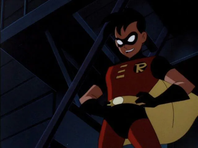 Tim Drake en la serie animada de Batman. Créditos: Warner Bros