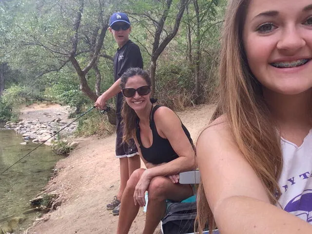 Andrea Elson junto a su hija Claire - Crédito: difusión Andrea Elson junto a su hija Claire - Crédito: difusión