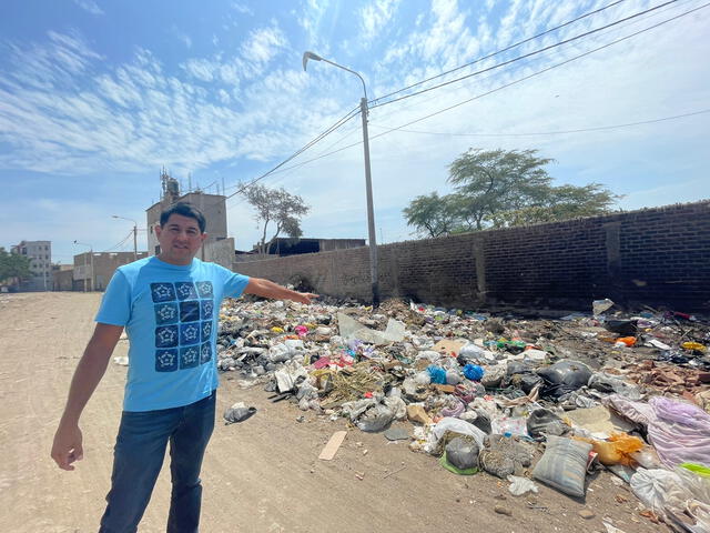 Basura en La Victoria