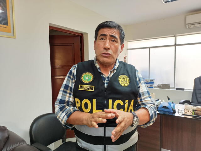 Javier Méndez, jefe de la Divincri Trujillo