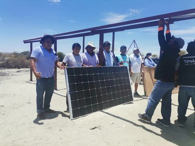 Inició la instalación de paneles solares