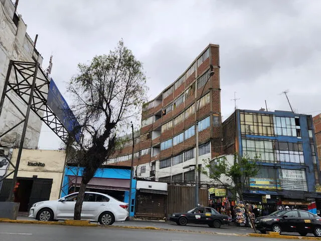 Edificio peligroso de Lima