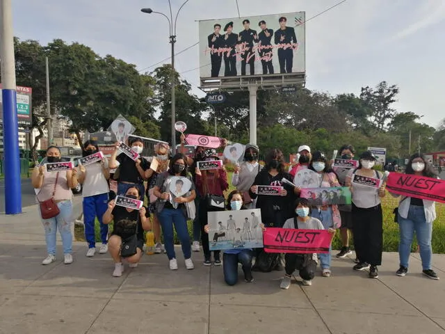 Reunión de fans por el décimo aniversario de NU'EST en el 2022. Foto: NU'EST Perú