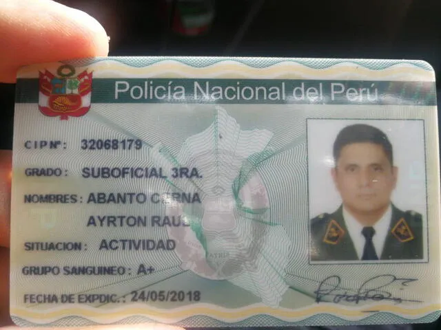 Trujillo: Joven policía asesina a cobrador de empresa de transportes