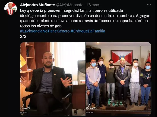 Polémicas de Alejandro Muñante