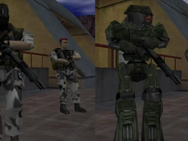 Los soldados no aparecen en la versión censurada, su lugar es tomado por unos robots. Foto: Valve