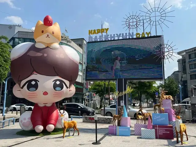 Cumpleaños de Baekhyun. Foto: Twitter