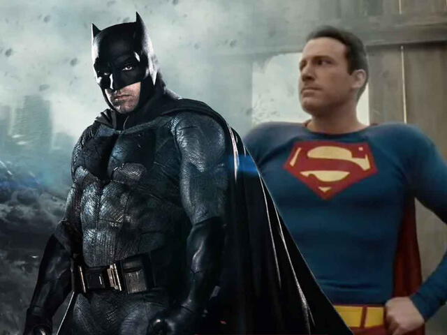 Ben Affleck es el único actor que ha sido Batman y Superman. Foto: Composición / Warner Bros.