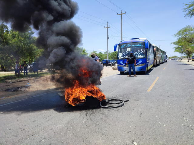 Paro de Asociación de Transportistas