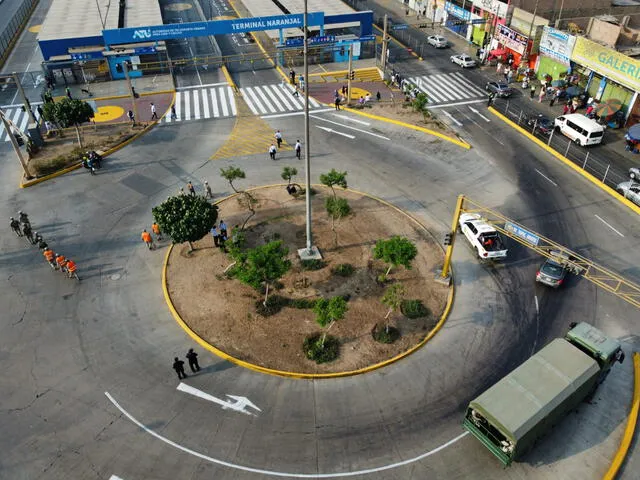 Estación Naranjal Metropolitano. Foto: John Reyes / La República
