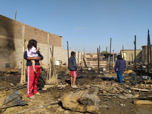 Incendio en Mocce Antiguo, Lambayeque