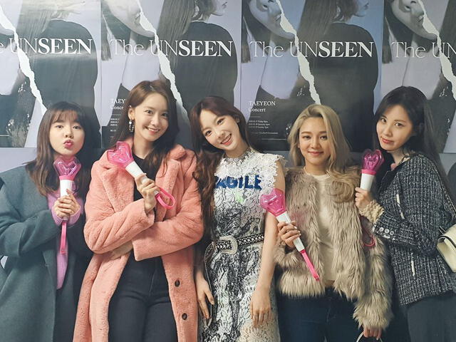 Girls' Generation se reencuentra en el concierto de la líder Kim Taeyeon.