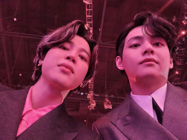 Jimin y Taehyung. Foto: Weverse