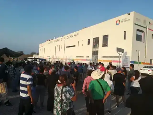 Hospital Axochiapan, en Morelos, México. (Foto: Infobae)