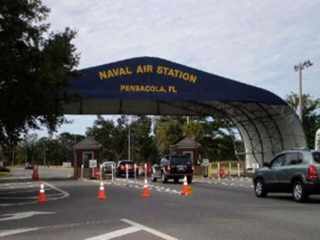 La propia Marina de Estados Unidos confirmó el tiroteo en la base naval de Pensacola. Foto: difusión